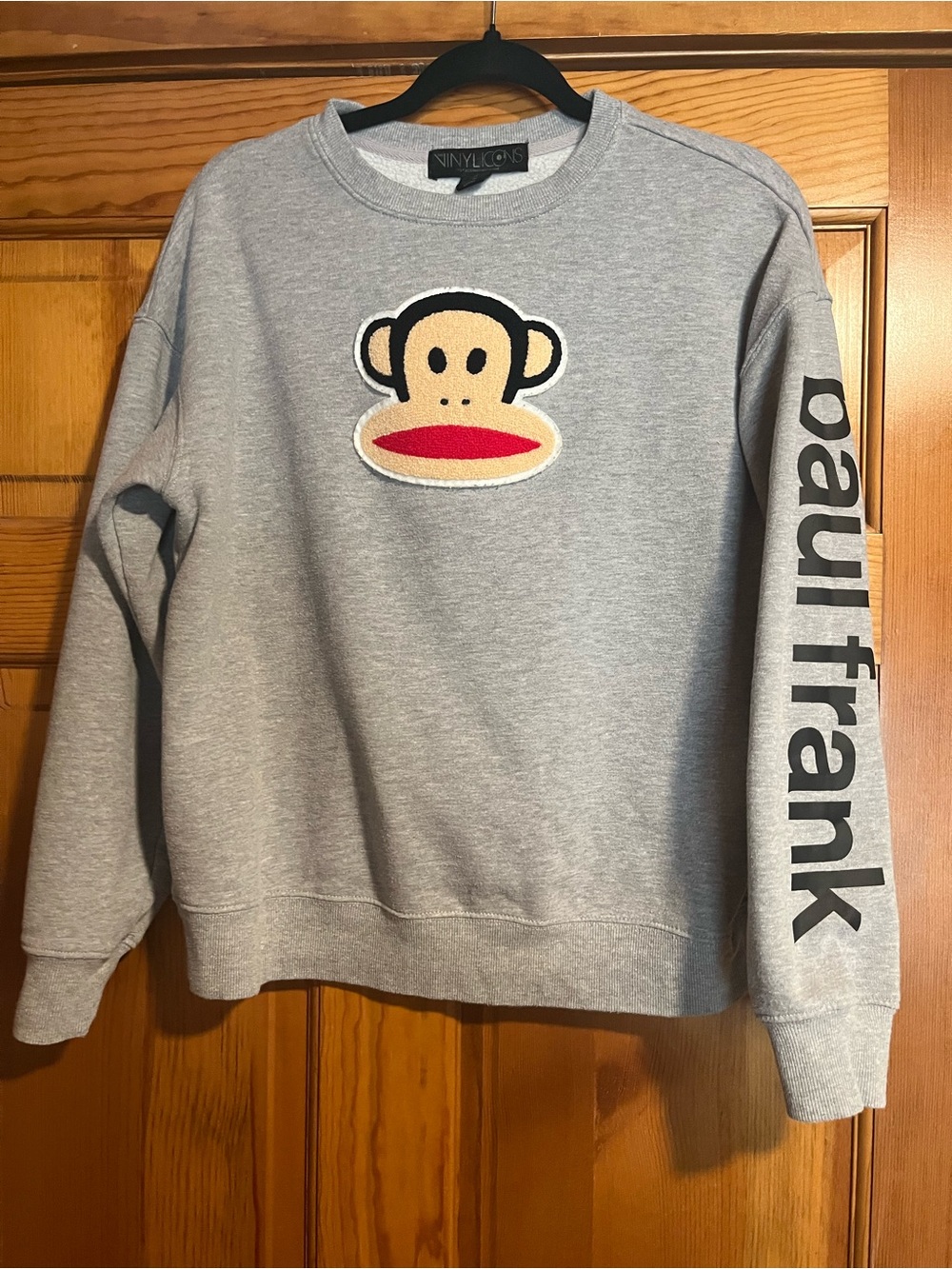 Vintage 2003 Paul Frank The Vinyl Icons Julius Monkey Sweatshirt Y2K Size S